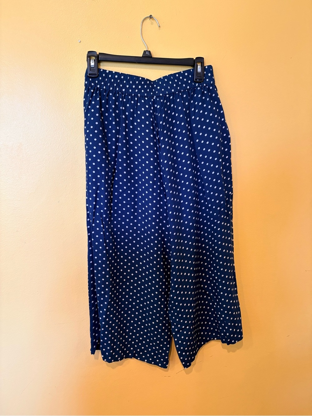 Jessica Simpson blue and White Polka Dot pants